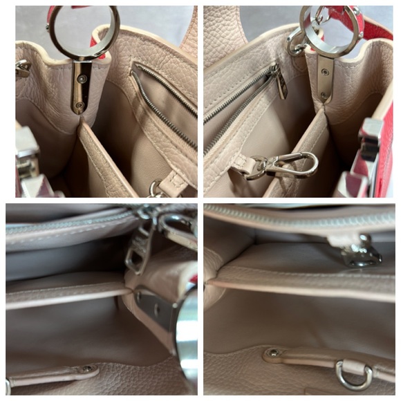 LOUIS VUITTON CAPUCINES BB *PINK RED - Picture 7 of 17